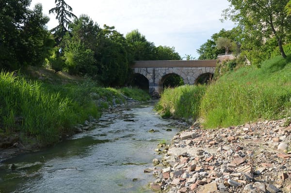 A picture of the Rubicon river